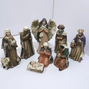Robert Stanley Promise of Christmas 2020 8-Piece Deluxe Nativity Set With Box - Picture 1 of 13