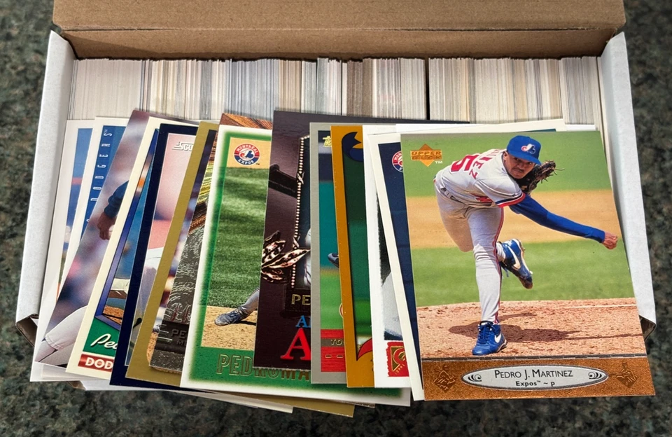 Pedro Martinez  400-Card Lot  New York Mets  Boston Red Sox - Image 1 of 1