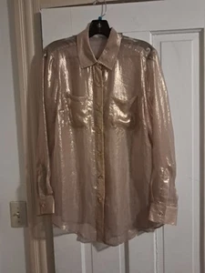Blusa mujer Miceal Kors color carmelo oscuro talla mediana  - Imagen 1 de 9