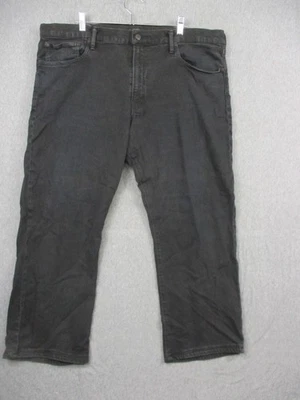 Polo Ralph Lauren Jeans Mens 40x32 Black Classic Fit Stretch Denim 710716228 - Image 1 of 4