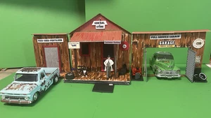 Diorama pieza de arte construida desde cero escala 1/24 “Sugar Creek Farm General Store” - Imagen 1 de 17