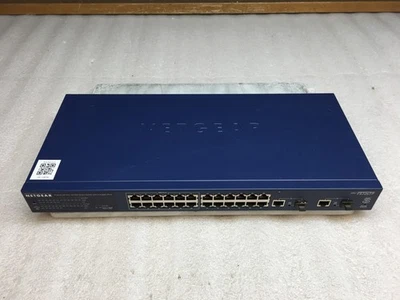 Netgear ProSafe FS726TP 24+2 Smart PoE Managed Switch No PWR Cable incl. - Image 1 of 4