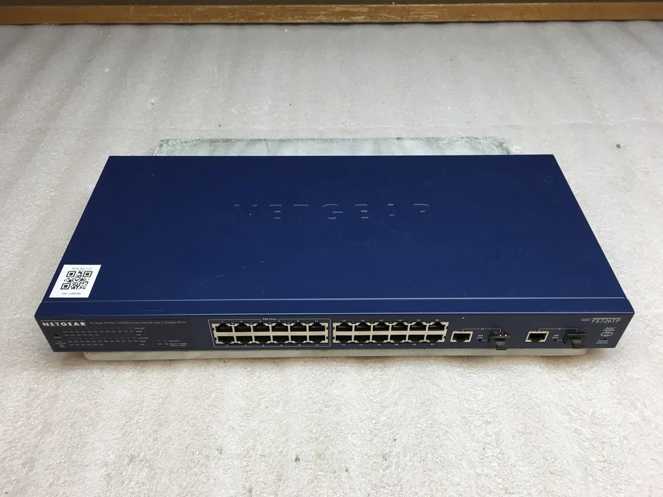 Netgear ProSafe FS726TP 24+2 Smart PoE Managed Switch No PWR Cable incl. - Image 1 of 4