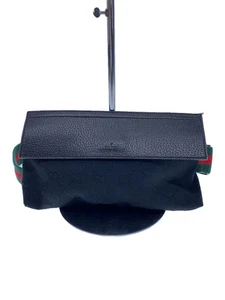 GUCCI Waist Bag GG Canvas Canvas black All-over - Picture 1 of 6