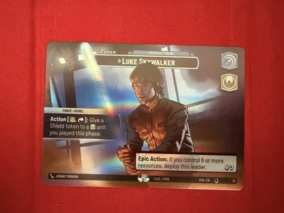 Star Wars Unlimited Luke Skywalker Faithful Friend P25 Galactic Championship - Image 1 of 3