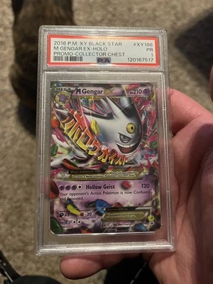 PSA 1 PR M Gengar EX Holo Black Star Promo XY166 2016 Pokemon Pop 35 - Image 1 of 2