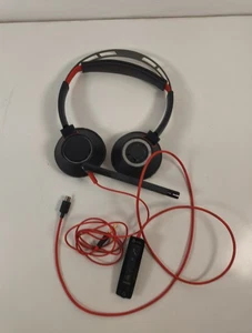 Plantronics Poly Blackwire C5220T Stereo USB-C /3.5mm Jack Corded Headset Stereo - Picture 1 of 6