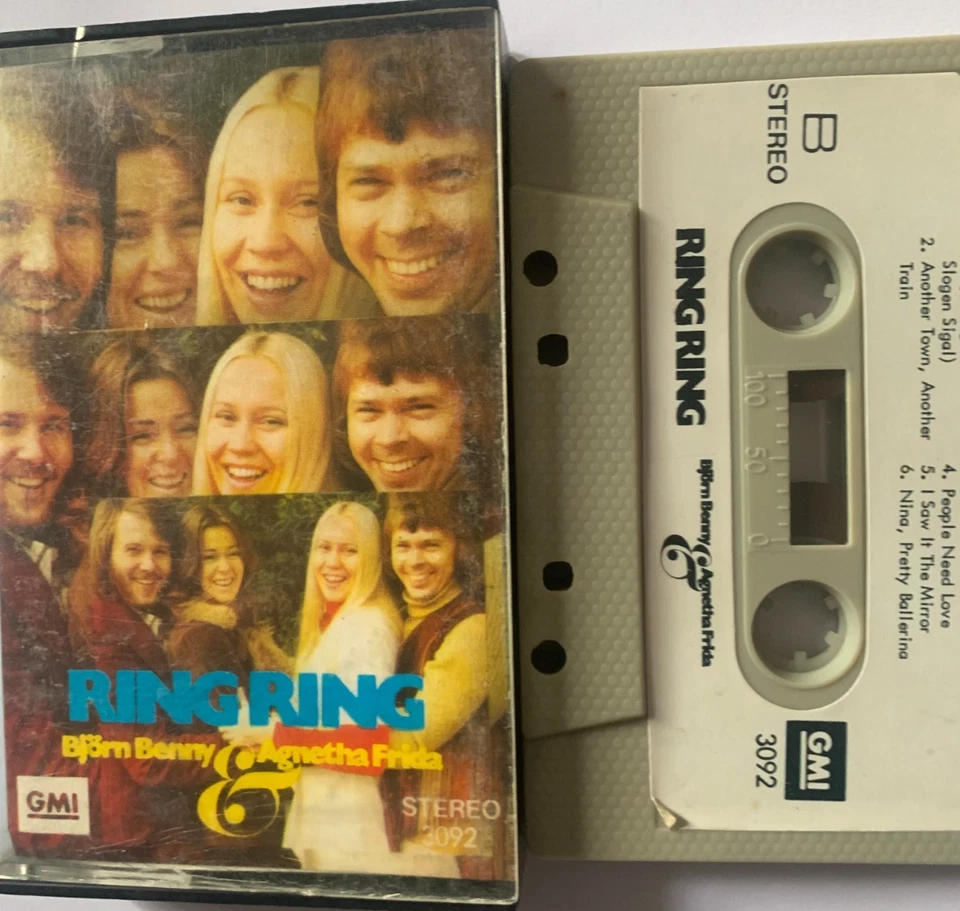 ABBA - RING RING - GMI -TAPE CASSETTE ALBUM - Image 1 of 1