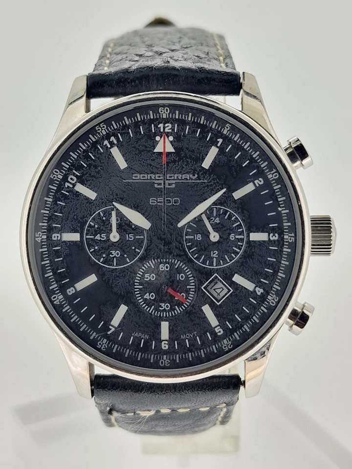 Jorg Gray JG6500 Men's Chronograph Watch President Obama Commemorative Edition - Image 1 of 4