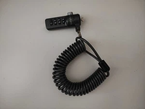 LogiLink Laptop Schloß Lock Sicherung Zahlenschloss Schloss Grau Spiralseil - Bild 1 von 1