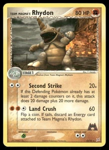 Pokemon Tcg Rhydon #22 Pokemon Team Magma & Team Aqua LP - Bild 1 von 2