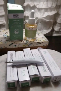 REN Evercalm Barrier Support Elisir 1,02 oz + Latte Detergente Delicato x5 Mini - Foto 1 di 3