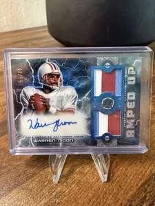 2024 Topps Composite Resurgence Amped Up Dual Patch Warren Moon Auto /75 Oilers - Bild 1 von 2