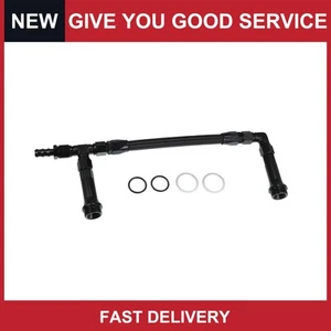 Universal 6AN Dual Feed Fuel Line AN6 Braided Nylon Fuel Line Hose Pack of 1 - Foto 1 di 7