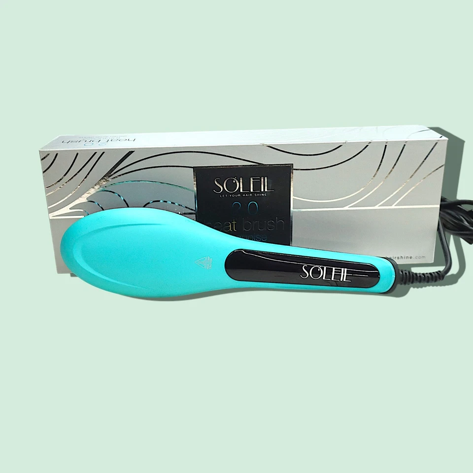 Soleil 2.0 Heat Brush In Turquoise - Image 1 of 1
