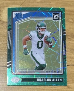 2024 Donruss Optic Braelon Allen Green Velocity Rated Rookie RC #211 - Picture 1 of 2