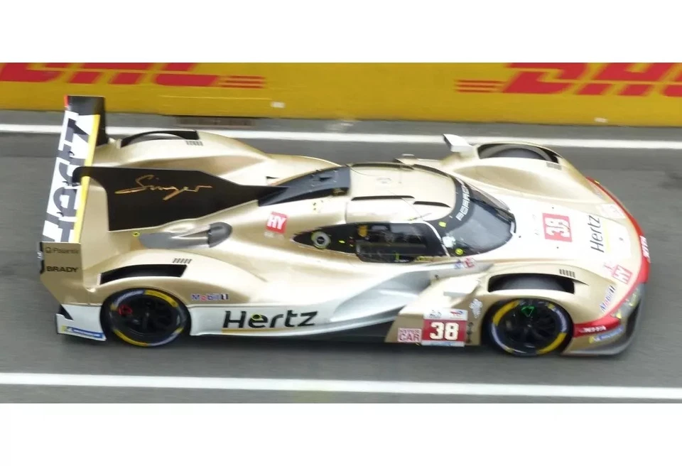 Porsche 18 Le Mans 2024 O. Rasmussen J. Button P. Hanson 9th Finish Card - Image 1 of 1