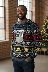 Numskull Official Destiny Fair isle Christmas Ugly Sweater XXL - Picture 1 of 5