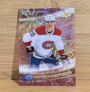 2022-23 Upper Deck Rosso Ghiaccio Juraj Slafkovsky Rookie RC/299 Montreal Canadiens - Foto 1 di 2