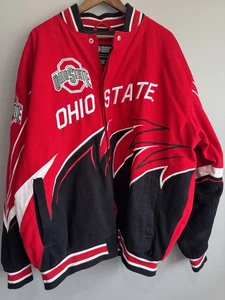 Ohio State Buckeyes G-III Carl Banks Haizahn Jacke Herren 2XL rot schwarz weiß - Bild 1 von 15