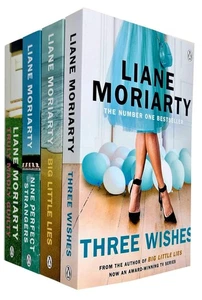 Liane Moriarty 4 Books Collection Set (Three Wishes, Big Little Lies, Nine P... - Picture 1 of 1