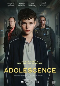 Adolescence (2025) DVD The Complete Mini Series Full HD All Region High Quality - Picture 1 of 6