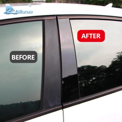 Columna de ventana B C cubierta de pilar molduras material de PC para Mazda 3 2006 08-12 Foto 1 de 4