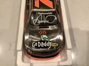 DANICA PATRICK AUTOGRAPHED 2011 GODADDY.COM BRUSH METAL DIECAST & CARD - Picture 1 of 17