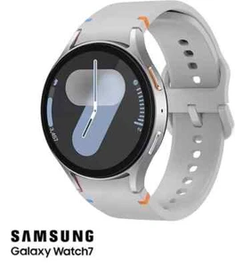 Samsung Galaxy Watch 7 - 44 mm - (LTE + Bluetooth) - Argent - Photo 1 sur 1