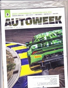 AUTOWEEK--LAMBORGHINI HURACAN GT3 COVER---JANUARY 28 2019 - Picture 1 of 1