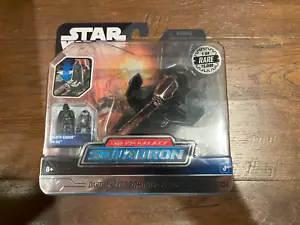 Star Wars Micro Galaxy Squadron Darth Vader's Sith Interceptor RARE Series 5 - Picture 1 of 1
