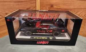 NEW 1971 PLYMOUTH HEMI® CUDA LUNATTI "VOODOO" CAMS 1:24 DIECAST BY M2 - Picture 1 of 12