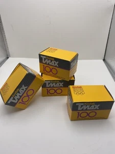 lot of 4 Kodak TMax 100 24 &36 Exposures Film Roll Brand NEW EXPIRED - Picture 1 of 6