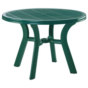 Makena Round Outdoor Dining Table for Elegant Al Fresco Dining - Picture 1 of 15