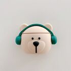 Silica Gel Cute Bear Wireless Earphone Case for For Airpods1/2/3,Airpodspro/2