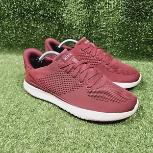 Kizik Lima Damen-Sportschuhe burgunderrot freihändig Schnürschuhe Größe 8 - Bild 1 von 10