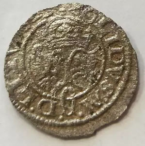 SOLIDUS chelín Szelag PLATA moneda POLONIA Lituania Segismundo III Vasa sólido - Imagen 1 de 4