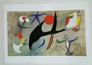 Joan Miro Nuvoa Arti 1995 Italy Sans Titre Art Print - Picture 1 of 10