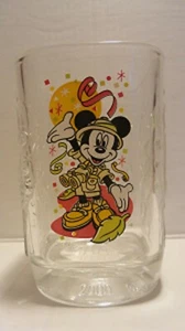 DISNEY WORLD 2000 ANIMAL KINGDOM MICKEY MOUSE GLASS McDONALDS - Picture 1 of 5