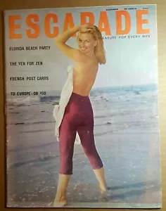 Very Rare Vintage Magazine "ESCAPADE" - Picture 1 of 4