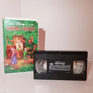 Robin Hood VHS Black Diamond Edition (1189) Walt Disney Classic 1991 - Picture 1 of 9