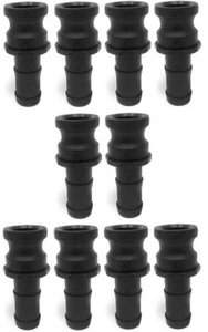 (10er Pack) 1" Poly Typ E | Camlock Adapter x Schlauchschaft Polypropylen - Bild 1 von 5