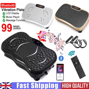 Vibration Plate Exercise Machine Whole Body Workout Fitness Vibration Plate New - Picture 1 of 42