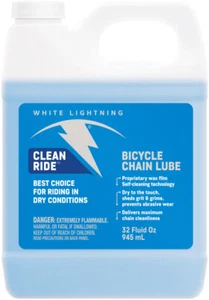 White Lightning Clean Ride Bike Chain Wax Lube - 32oz, Bulk - Picture 1 of 1
