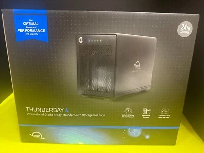 24TB OWC ThunderBay 4 RAID Thunderbolt 3 External Enterprice Storage For MAC - Image 1 of 4