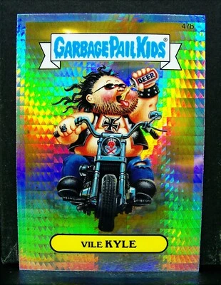 GPK, 2014, Chrome 2nd Series, PRISM Refractor, Parallel Card #47b Vile KYLE, CS2 - Image 1 of 2
