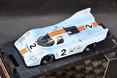 PORSCHE 917 WYER GULF TEAM 1000 KM MONZA 1971 R221 SCALA 1/43 BRUMM ITALY - Immagine 1 di 3