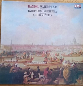 HANDEL Water Music - Yehudi Menuhin & Bath Festival Orchestra - vinyl record - Picture 1 of 1