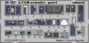49487# A-7A/ B avionics (HOBBY BOSS) 1/48 Eduard Photoetch - Imagen 1 de 2