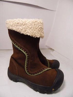 Keen KeenDry Marrón Gamuza Botas Forradas Niños Pequeños Talla 12 EU 30.0 UK 11.0 Foto 1 de 4